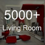 5000+ living room interior des android application logo